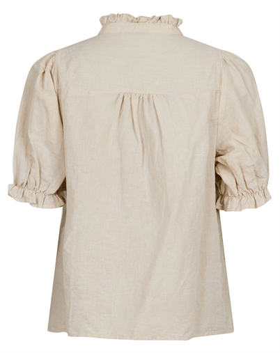 Neo Noir - Odesa Linen Bluse - Sand